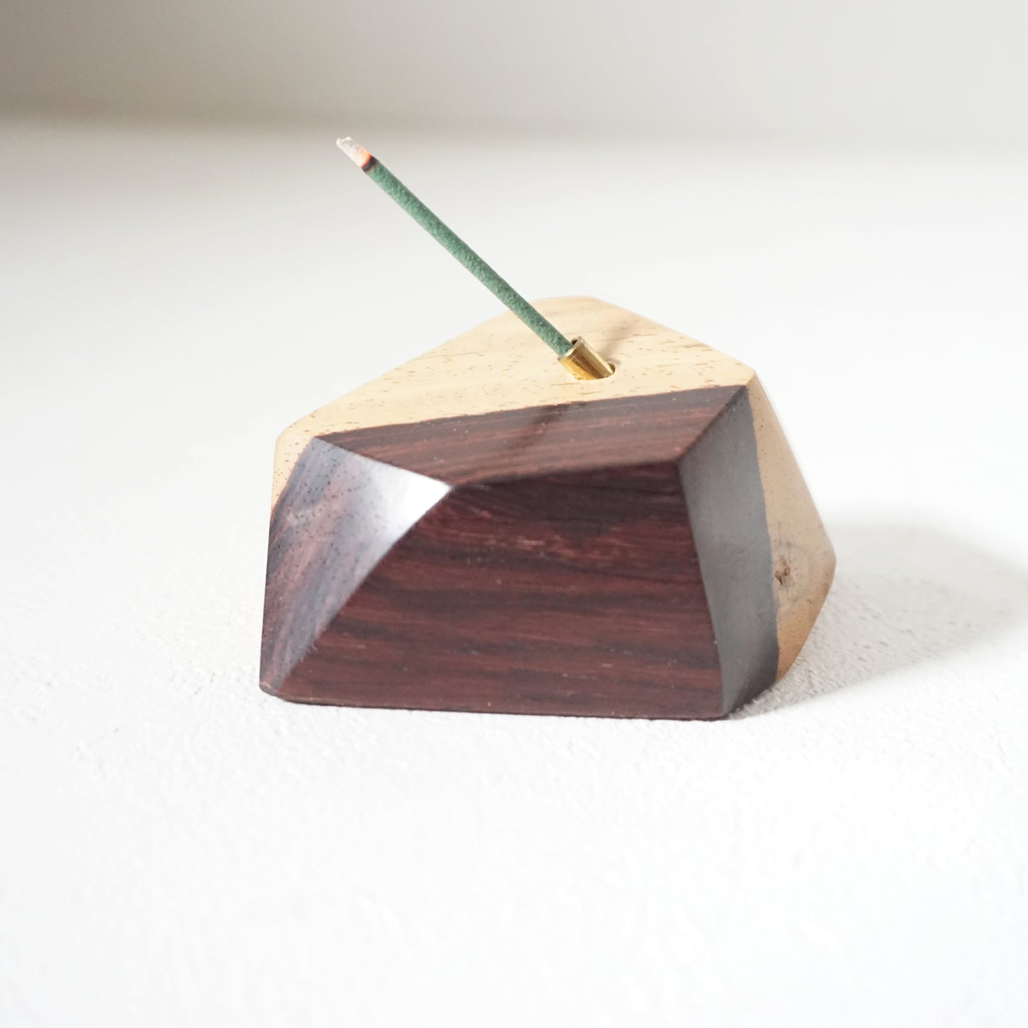 Old Wood Incense Holder-oo1