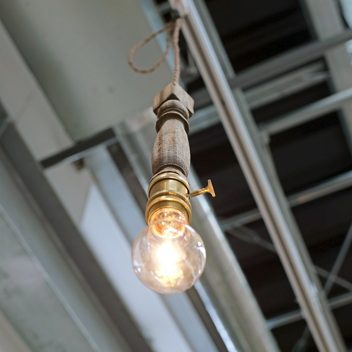 Antique Wooden Light AWL-002